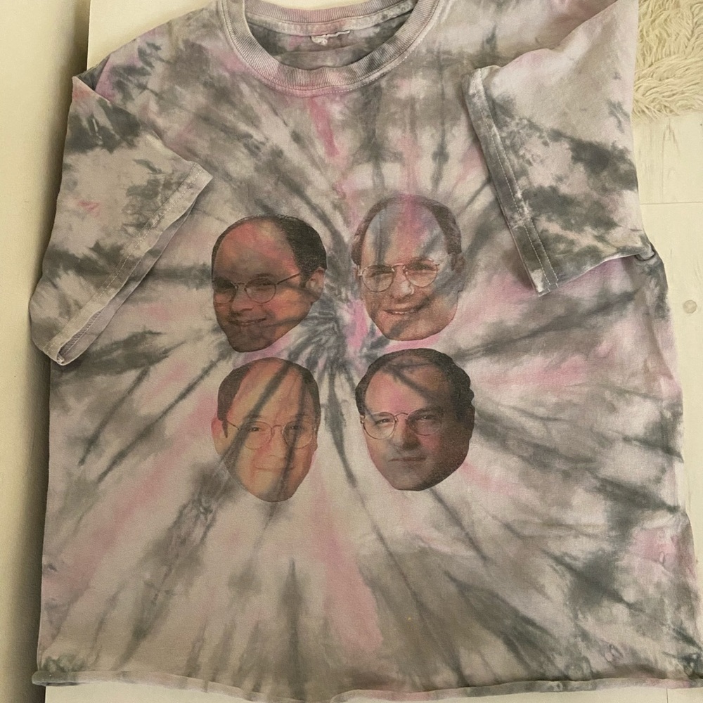 Seinfeld George costanza tie dye T-shirt